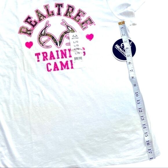 Realtree Training Camp Camo Pink Tee • NWT - Picture 5 of 7